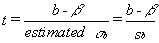 T-statistic